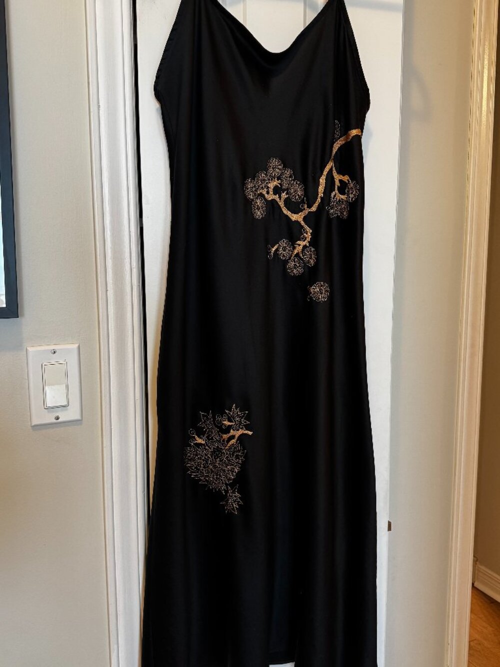 Black Natori Nightgown, Size M